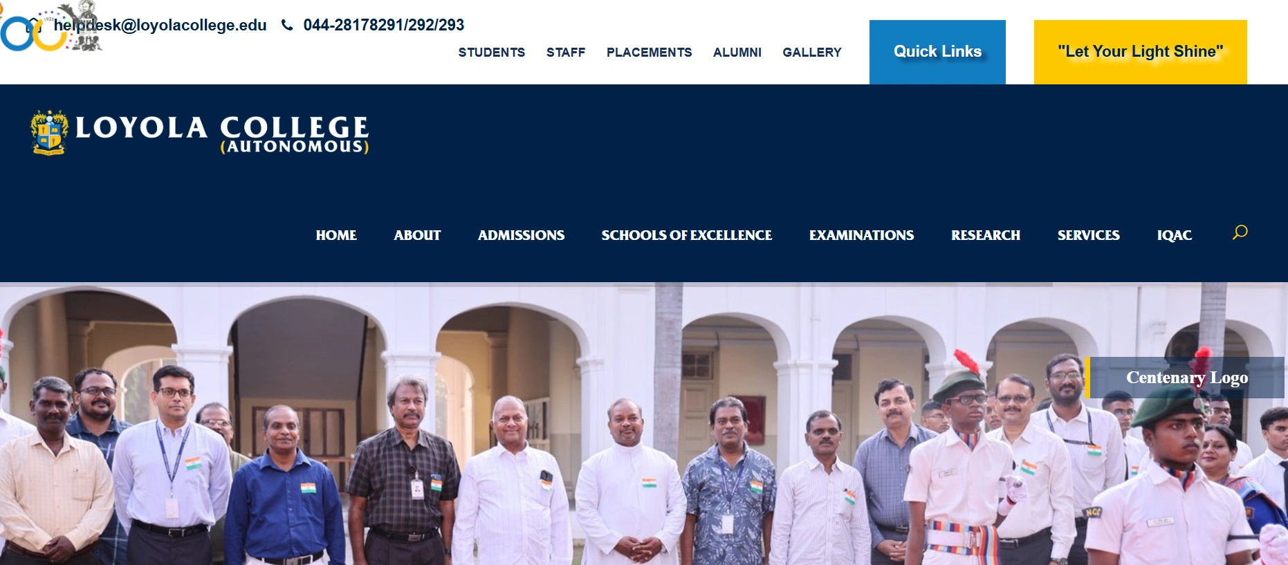 Loyola College Non-Teaching Staff Recruitment 2024–2025