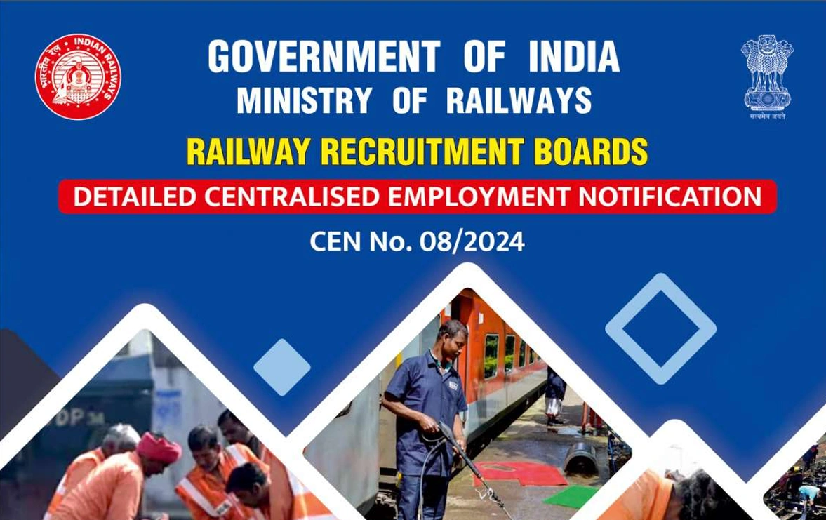 Indian Railway Recruitment Notification CEN 082024