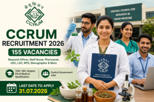 CCRUM recruitment poster for 2026 JobsTN.in