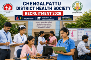 Chengalpattu district health recruitment 2026